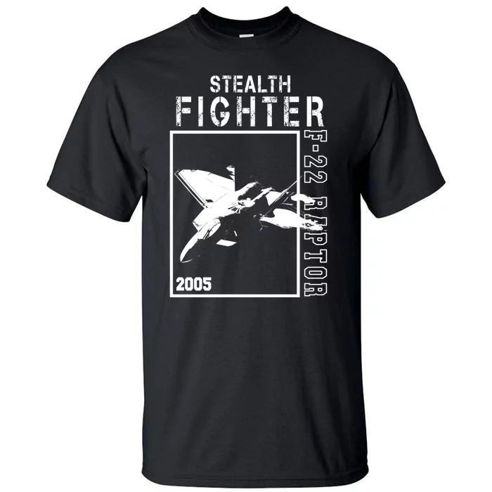 F 22 Raptor Stealth Fighter Tall T-Shirt