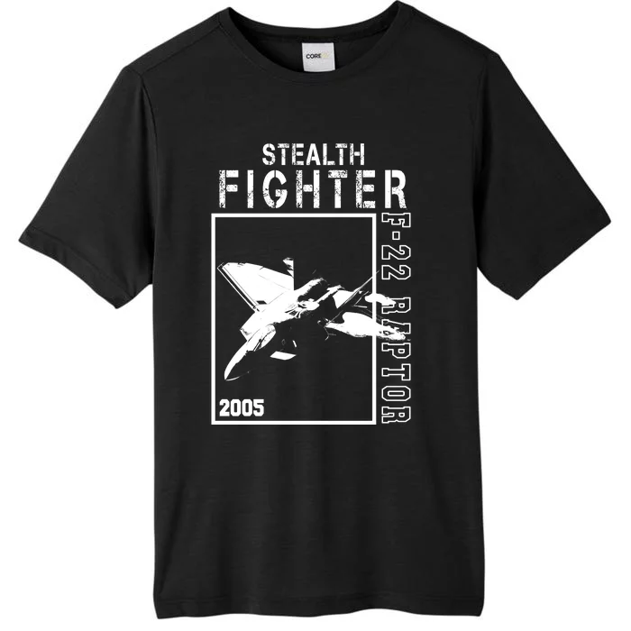 F 22 Raptor Stealth Fighter ChromaSoft Performance T-Shirt