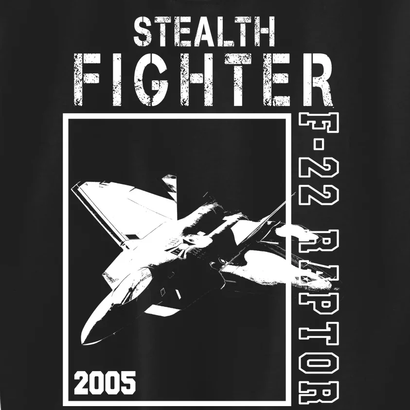 F 22 Raptor Stealth Fighter Kids Sweatshirt