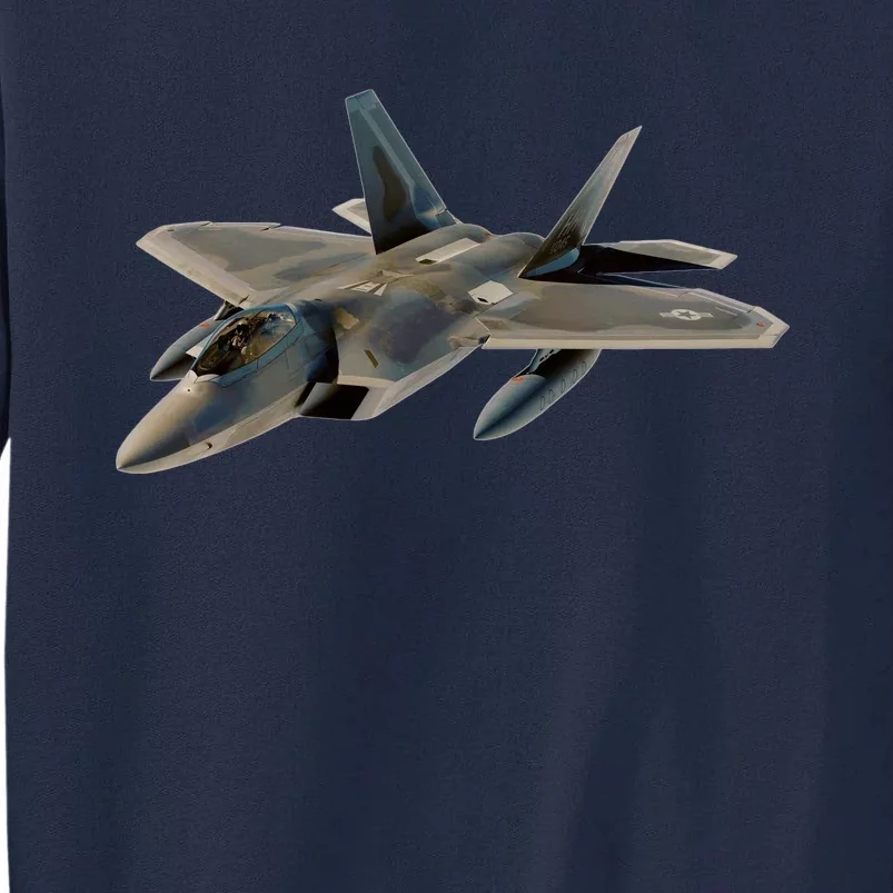 F 22 Raptor Stealth Bootleg Tall Sweatshirt