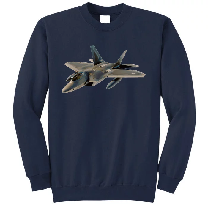 F 22 Raptor Stealth Bootleg Tall Sweatshirt