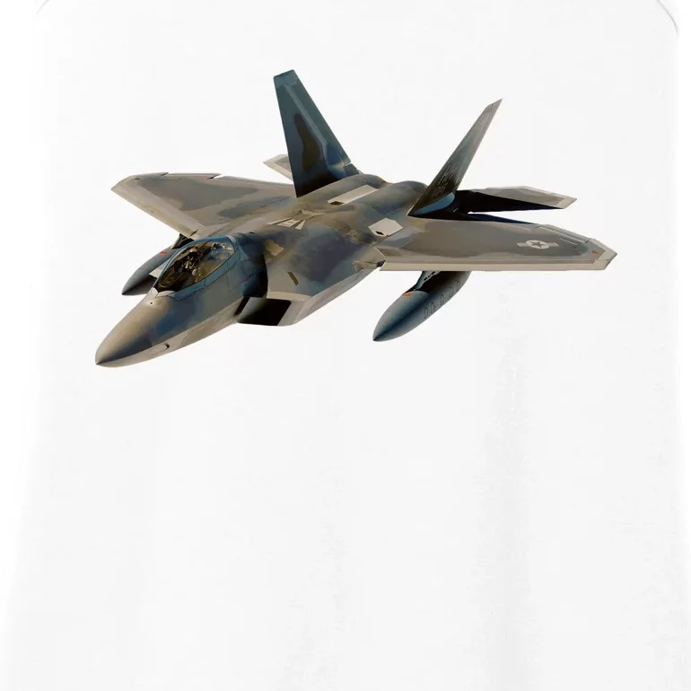 F 22 Raptor Stealth Bootleg Ladies Essential Tank