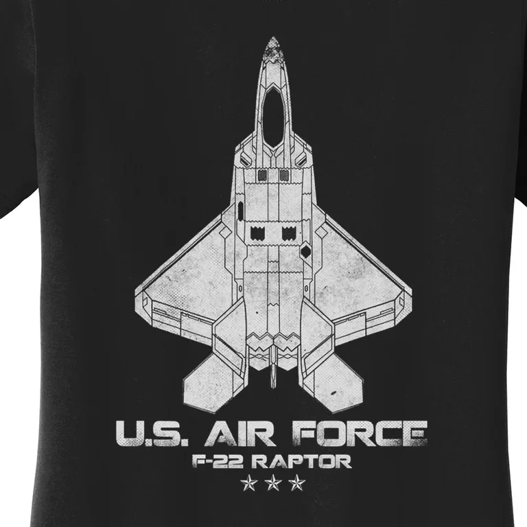 F 22 Raptor Stealth Bootleg Women's T-Shirt