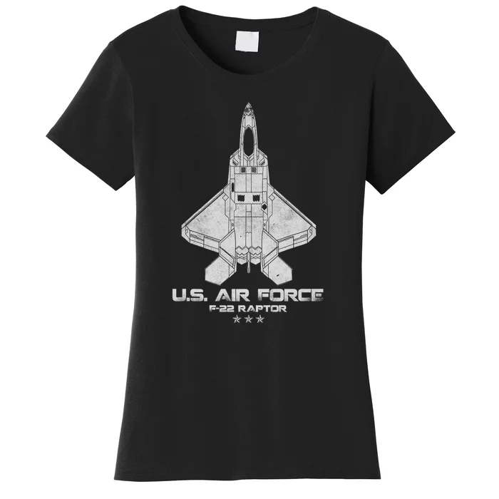 F 22 Raptor Stealth Bootleg Women's T-Shirt