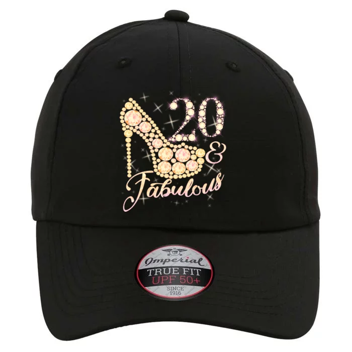 Fabulous & 20 Sparkly Heel 20th Birthday The Original Performance Cap