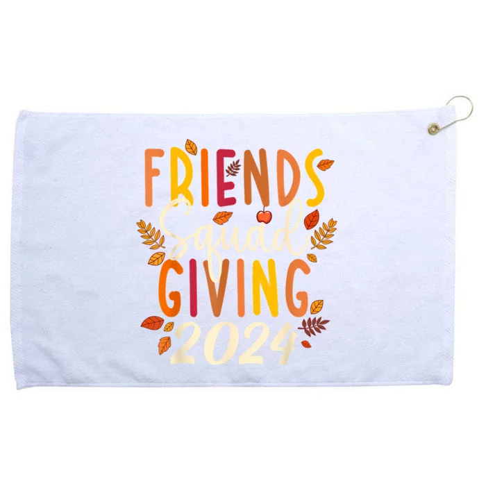 Friendsgiving 2024 Squad Thanksgiving Group Matching Grommeted Golf Towel