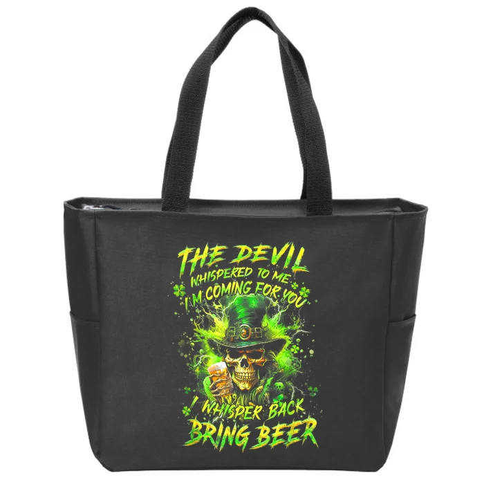 Funny 364 Days A Year IM Hispanic But Today IM Irish Zip Tote Bag