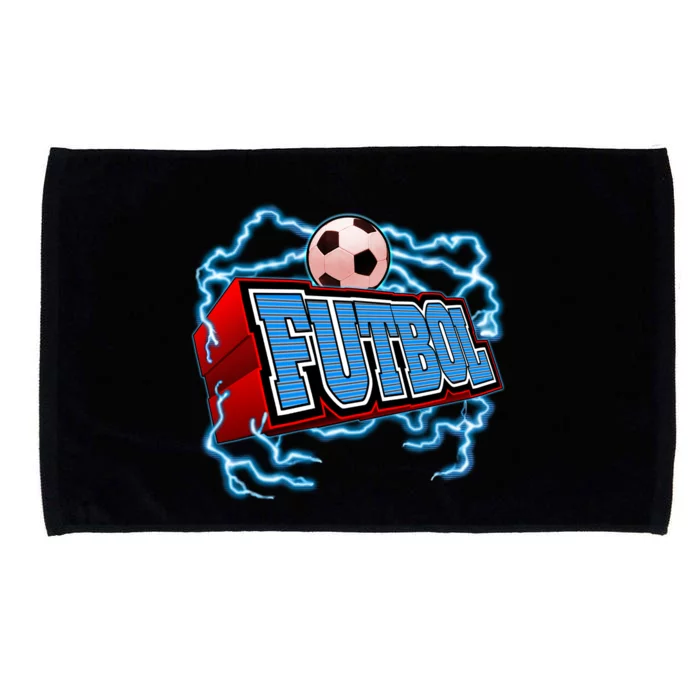 Futbol 3D Logo Microfiber Hand Towel