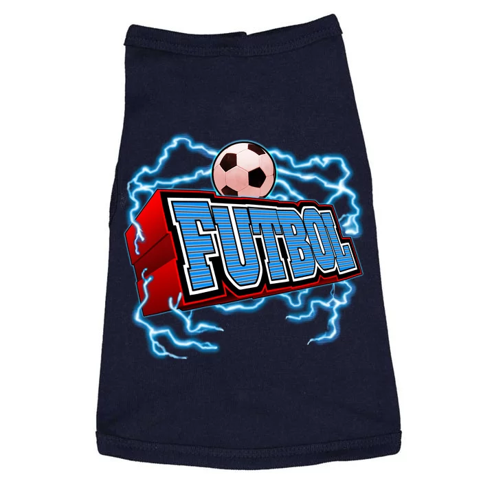 Futbol 3D Logo Doggie Tank