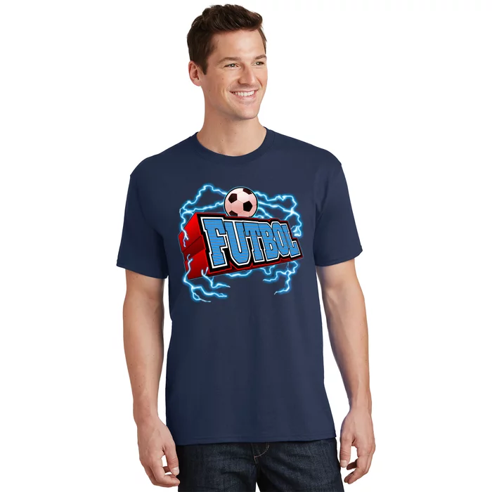 Futbol 3D Logo T-Shirt