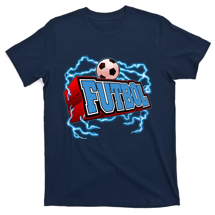 Futbol 3D Logo T-Shirt