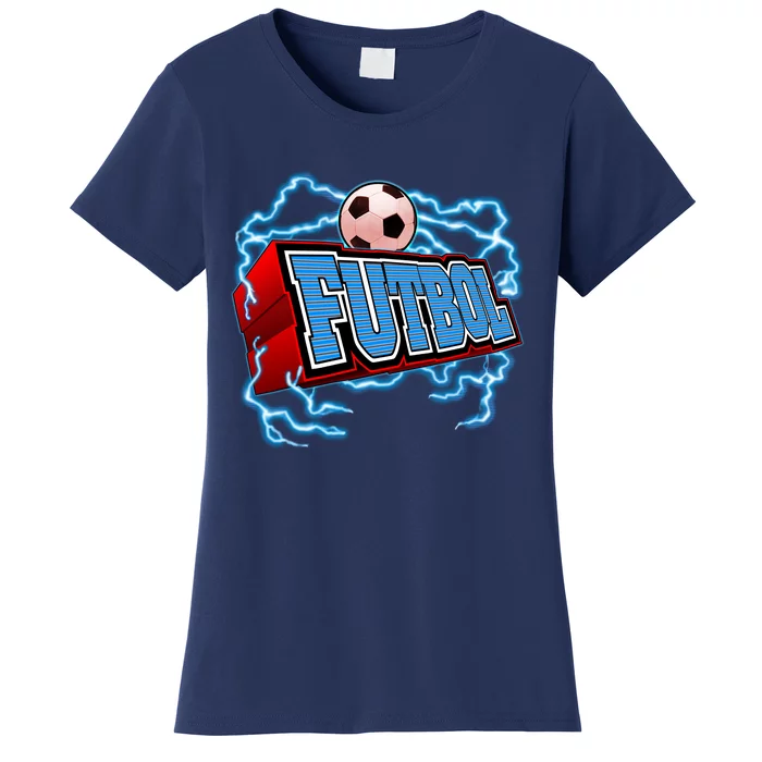 Futbol 3D Logo Women's T-Shirt