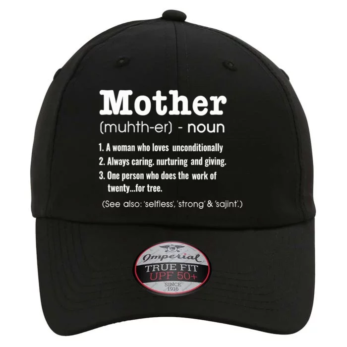 FAMILY 365 Mother Definition Tee Mother's Day Gift The Original Performance Cap