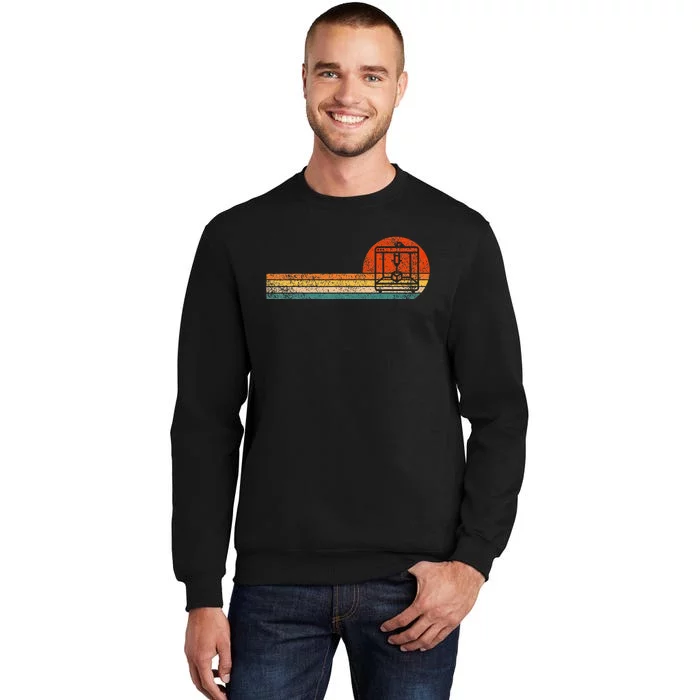 Funny 3d Printing 3d Printer Retro Vintage Tall Sweatshirt