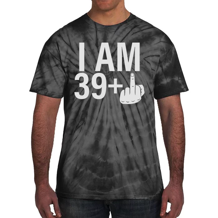 Forever 39 Plus Humor Tie-Dye T-Shirt