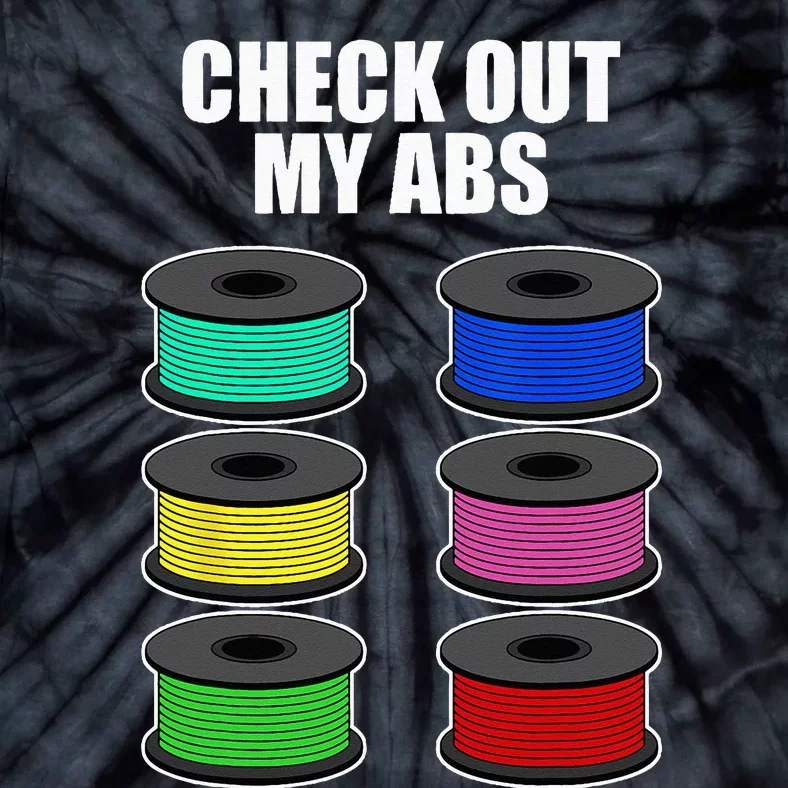 Funny 3D Printing Designs For  ABS Printer Filament Tie-Dye T-Shirt