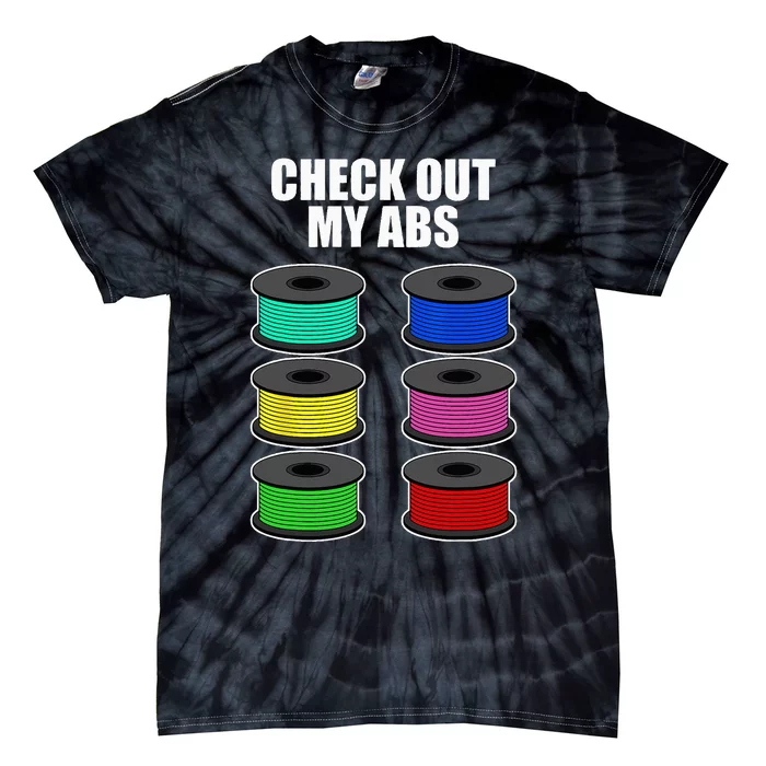 Funny 3D Printing Designs For  ABS Printer Filament Tie-Dye T-Shirt