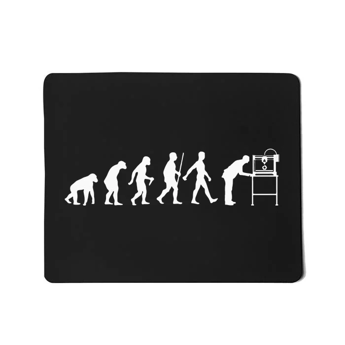 Funny 3D Printer Designs Men Women 3D Printing Evolution Mousepad