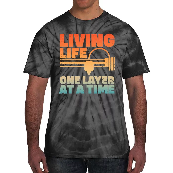 Funny 3d Printing Art 3d Printer Lovers Geeks Tie-Dye T-Shirt