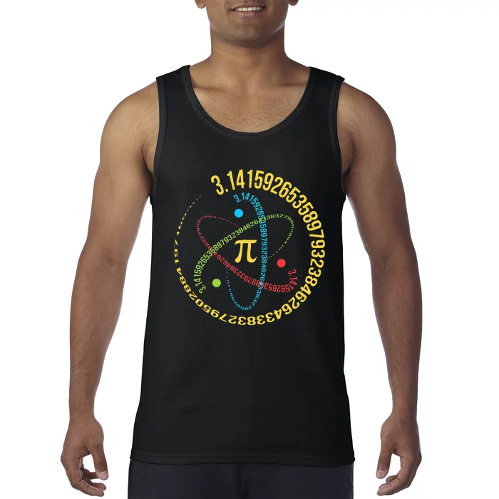 Funny 3.14 Pi Day Pie Day Pi Math Lover Tank Top