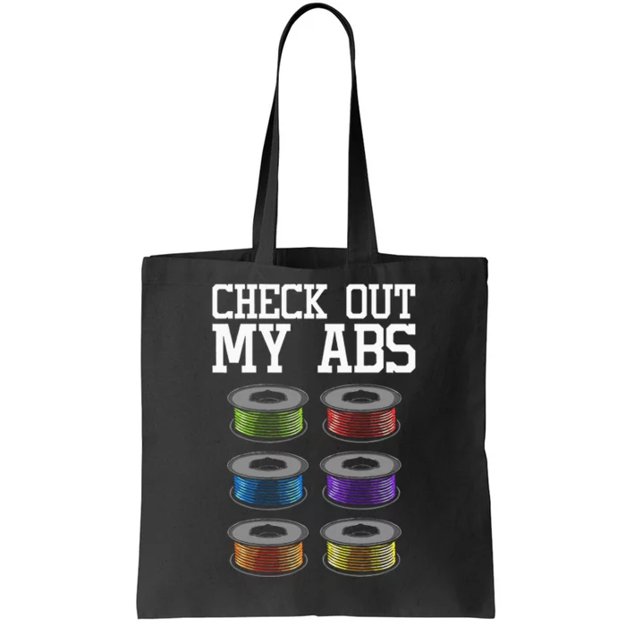 Funny 3d Printing Filament Humor Tote Bag