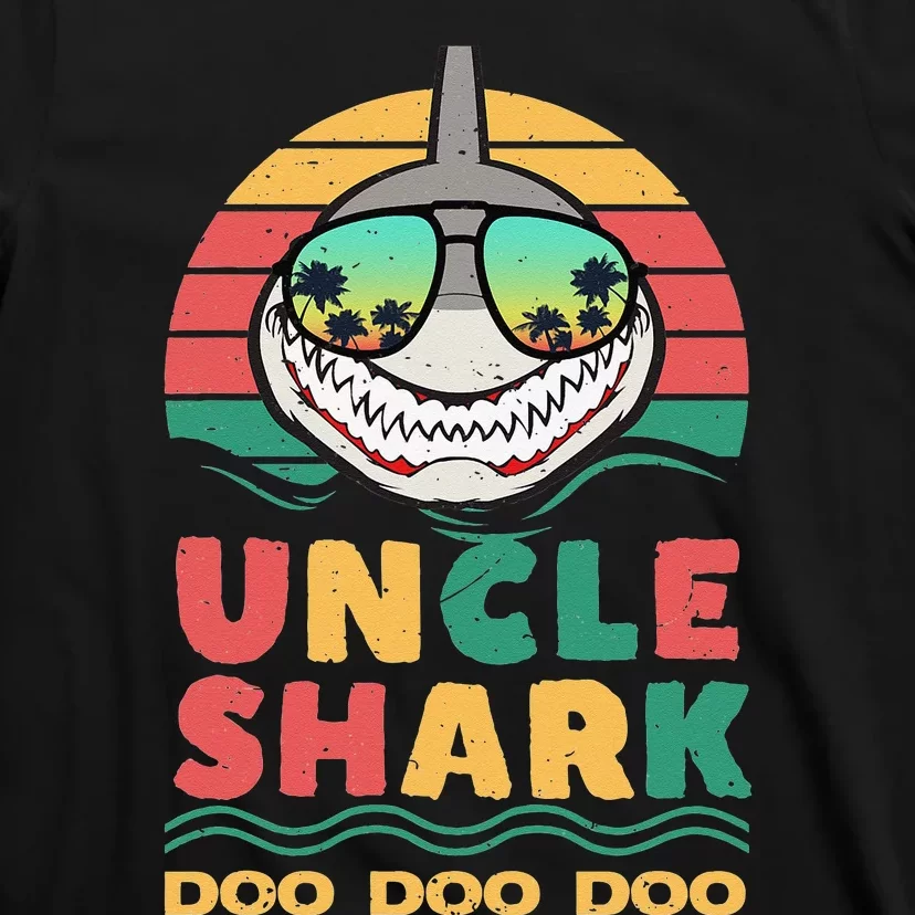 FAMILY 365 Uncle Shark Father's Day Papa Dad Uncle T-Shirt