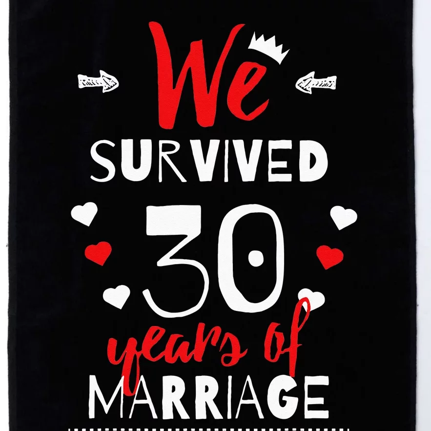 Funny 30th Wedding Anniversary Gifts For Couples Platinum Collection Golf Towel