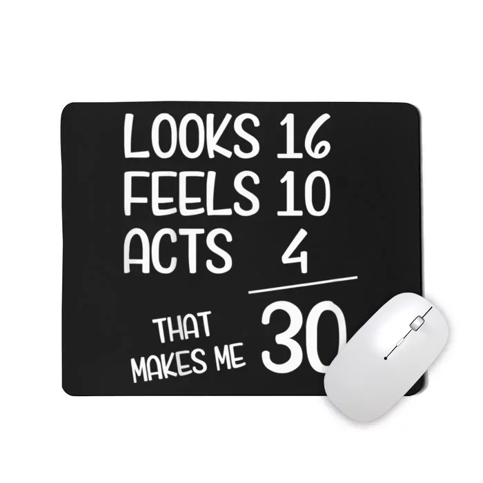 Funny 30 Year Old 30th Birthday Born In 1993 Mousepad