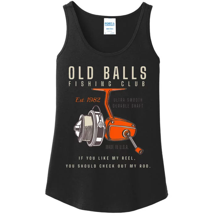 Funny 40th Birthday Golf Pun Retro Sunset 40 Year Old Golfer Ladies Essential Tank