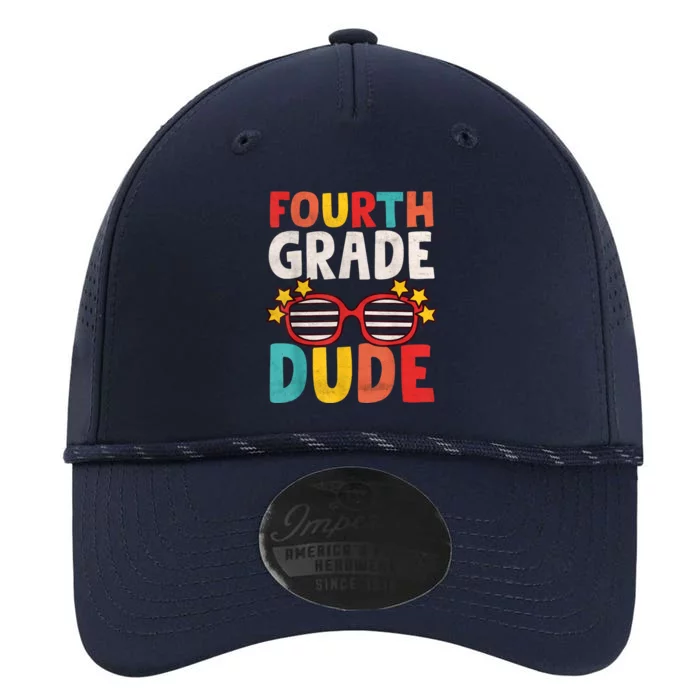 Fourth 4th Grade Dude First Day Of School Student Kids Boy Performance The Dyno Cap