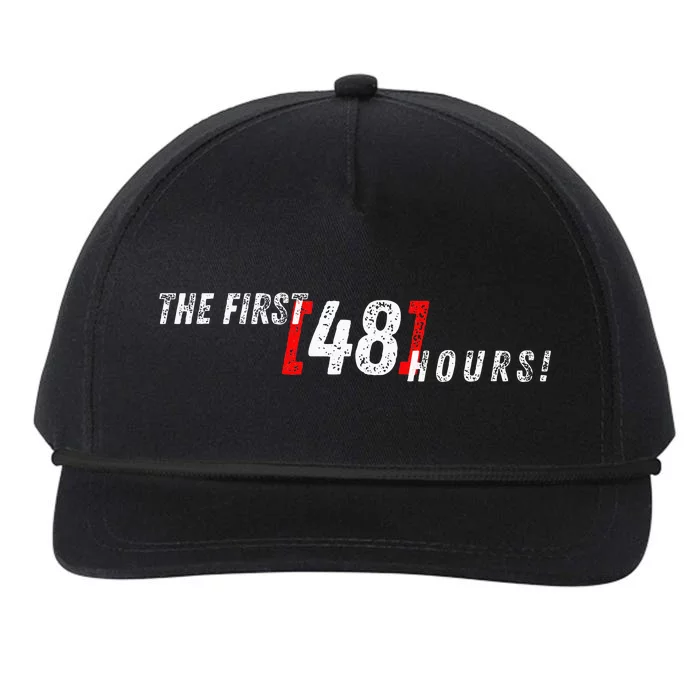 First 48 Hours! Snapback Five-Panel Rope Hat