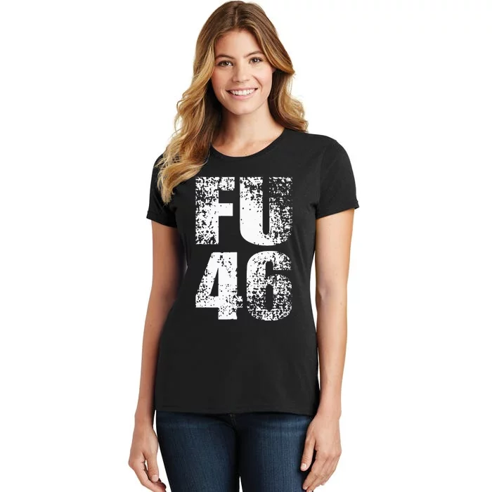 FU 46 Impeach Biden Anti Biden 86 46 Conservative Republican Women's T-Shirt