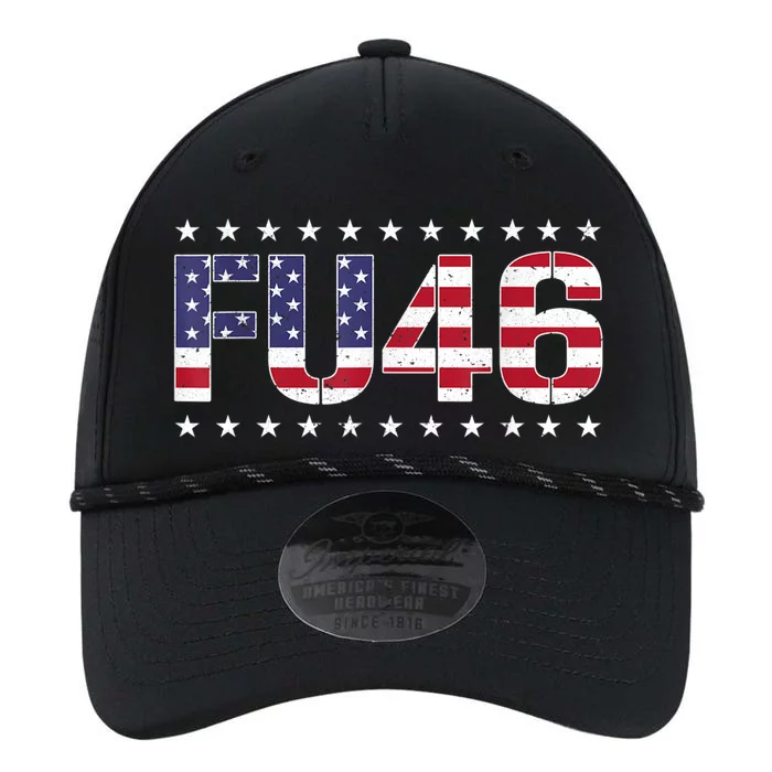 FU 46 Impeach Anti Biden Pro Trump Patriotic American Flag Performance The Dyno Cap