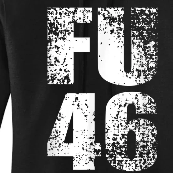 FU 46 Impeach Biden Anti Biden 86 46 Conservative Republican Women's Pullover Hoodie