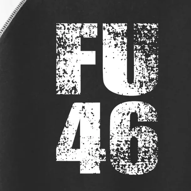 FU 46 Impeach Biden Anti Biden 86 46 Conservative Republican Toddler Fine Jersey T-Shirt