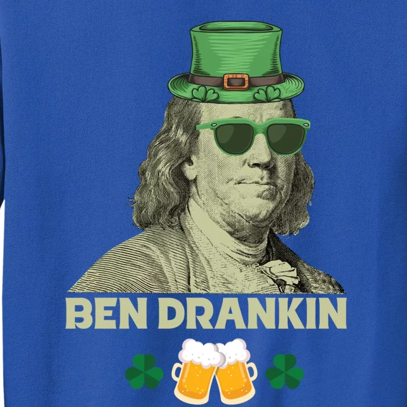 Franklin 4th Of July Tee Ben Drankin Benjamin Franklin Great Gift Tall Sweatshirt