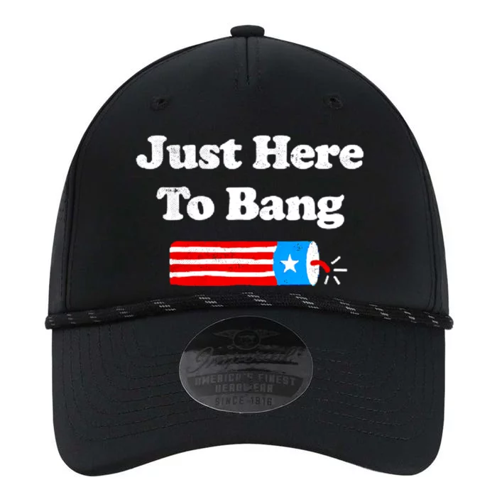 Funny 4th Of July Just Here To Bang Fireworks Fourth Of July. Performance The Dyno Cap