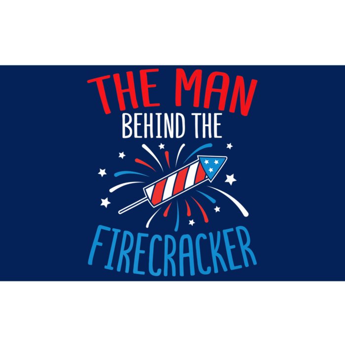 Funny 4th Of July Baby Shower The Man Behind The Firecracker Bumper Sticker