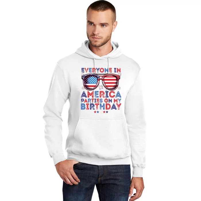 Funny 4th Of July Birthday Independence Day Hoodie