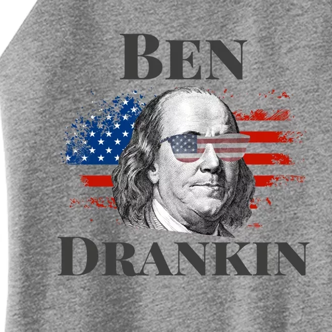 Funny 4th Of July Gift Merica Ing Ben Drankin Meaningful Gift Women’s Perfect Tri Rocker Tank