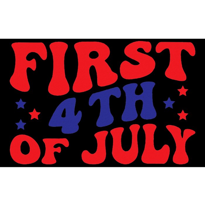 First 4th of July Gift Classic Bumper Sticker