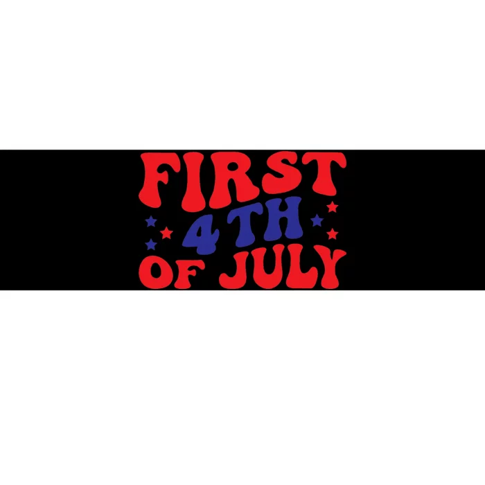 First 4th of July Gift Classic Bumper Sticker