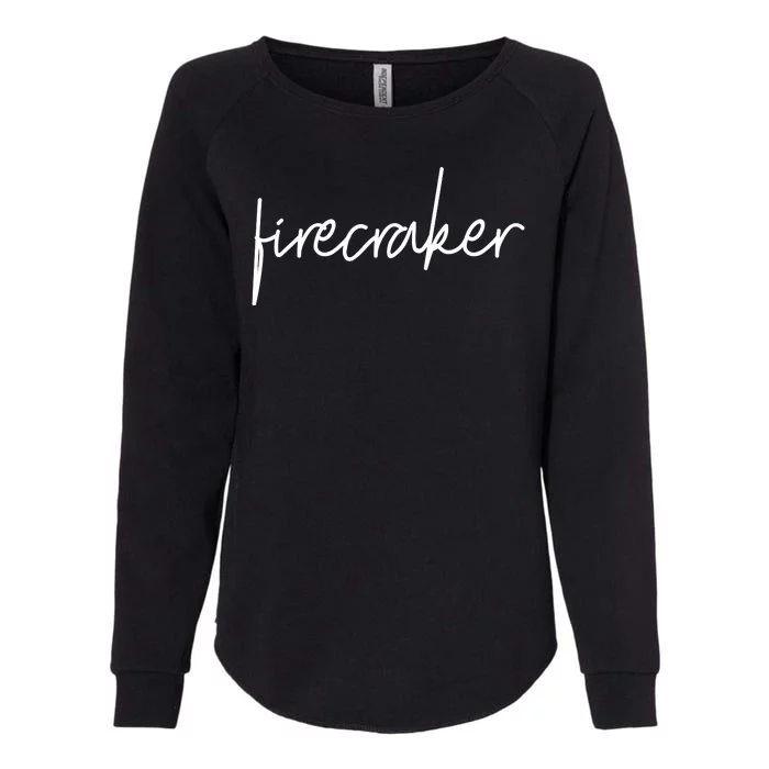 Firecracker 4th Of July Womens California Wash Sweatshirt