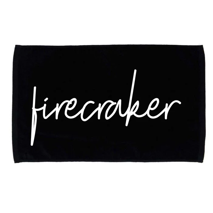 Firecracker 4th Of July Microfiber Hand Towel