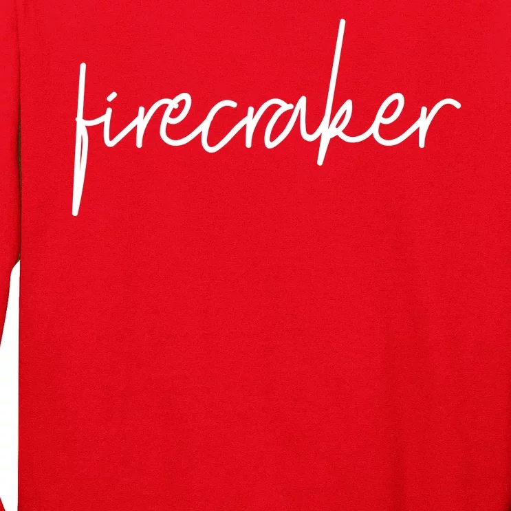 Firecracker 4th Of July Long Sleeve Shirt