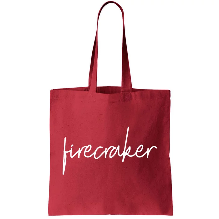 Firecracker 4th Of July Tote Bag