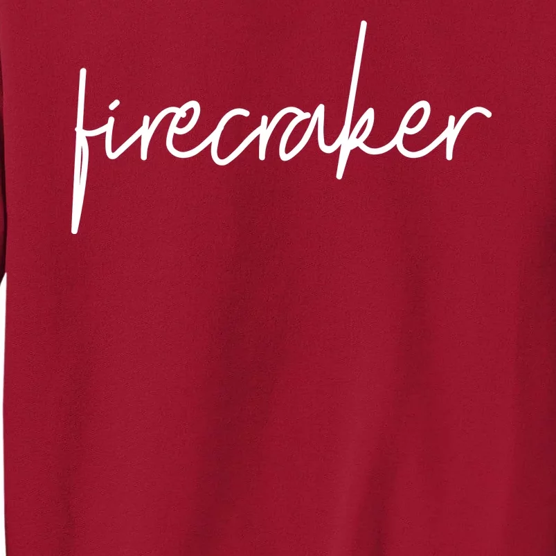 Firecracker 4th Of July Tall Sweatshirt