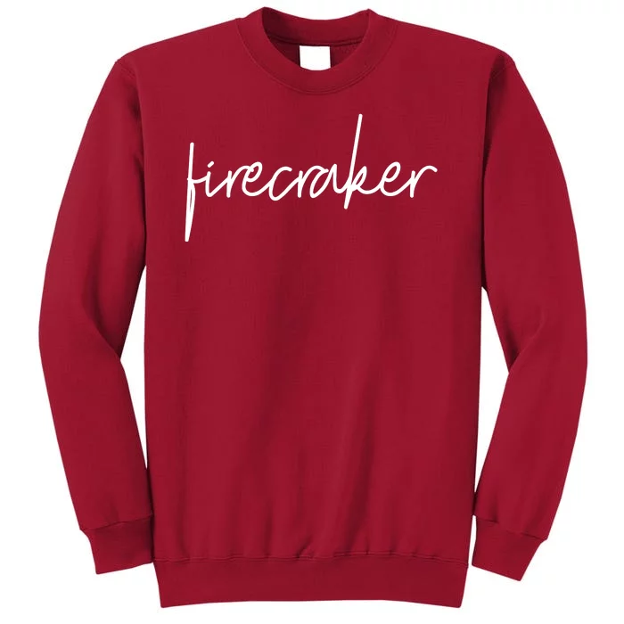 Firecracker 4th Of July Tall Sweatshirt