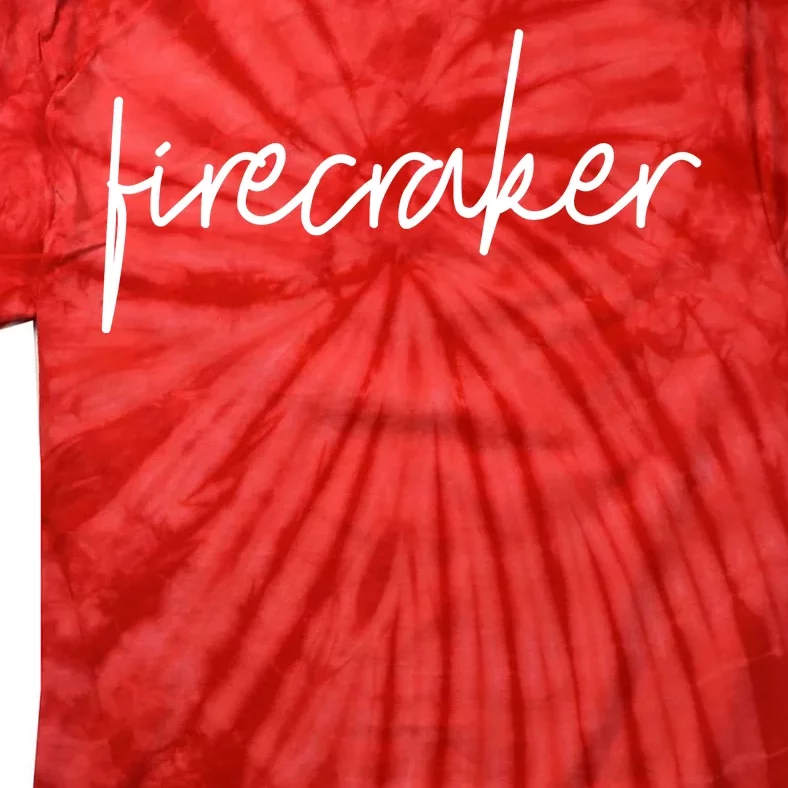 Firecracker 4th Of July Tie-Dye T-Shirt