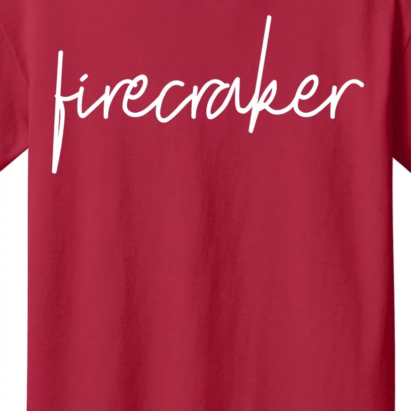 Firecracker 4th Of July Kids T-Shirt